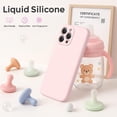 thumbnail image 4 of Funda de silicona magnética Ktele para iPhone 16 Pro Max de 6.9 pulgadas, color rosa, 4 of 8