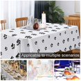 thumbnail image 3 of black Mantel de Safari con animales, cubierta de mesa con estampado de jirafa, tigre, cebra, suministros para fiesta, Safari en la jungla, cumpleaños, Baby Showers, 3 uds., 3 of 3