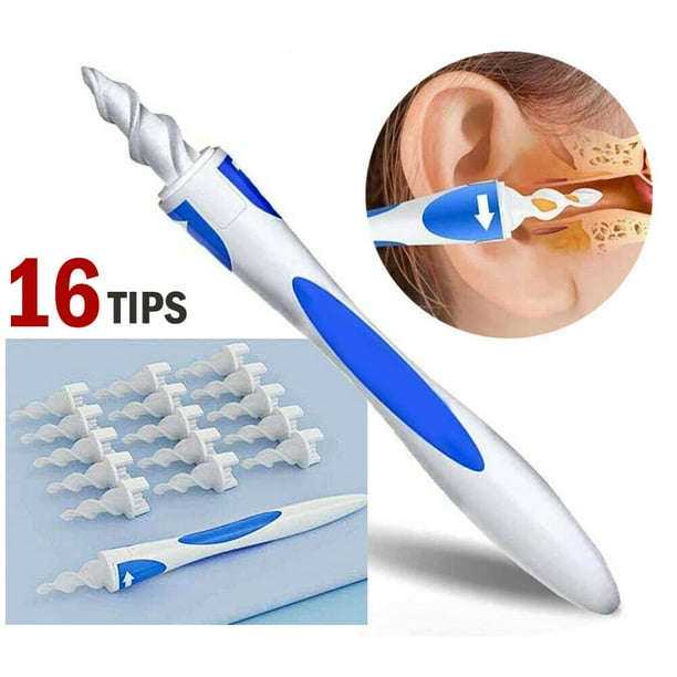 Ear Cleaner Ear Wax Removal Remover Cleaning Tool Kit Spiral Tip Picker