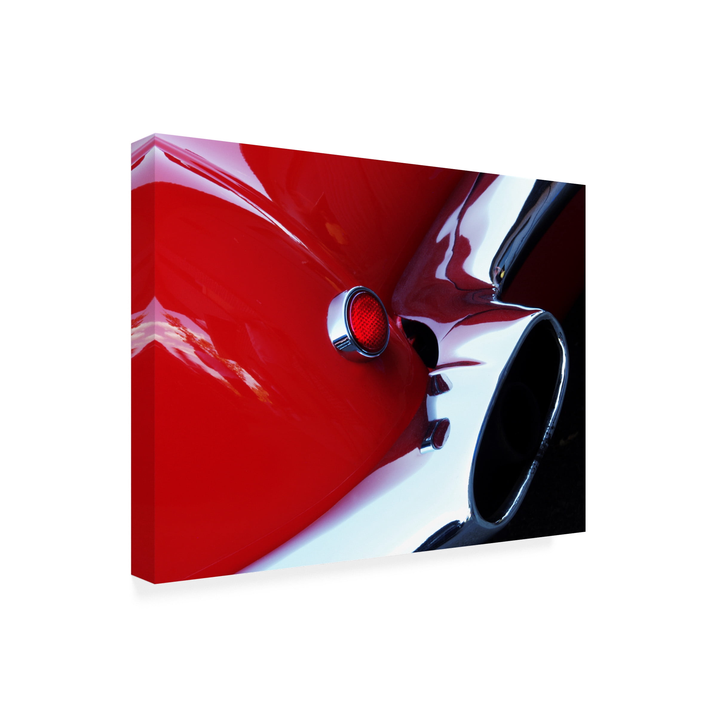 Clive Branson '1959 Corvette Rear Light' Canvas Art