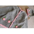 thumbnail image 3 of Woonie Handmade Full Sleeves Embroidered Sweater With Cap-Grey, 3 of 3