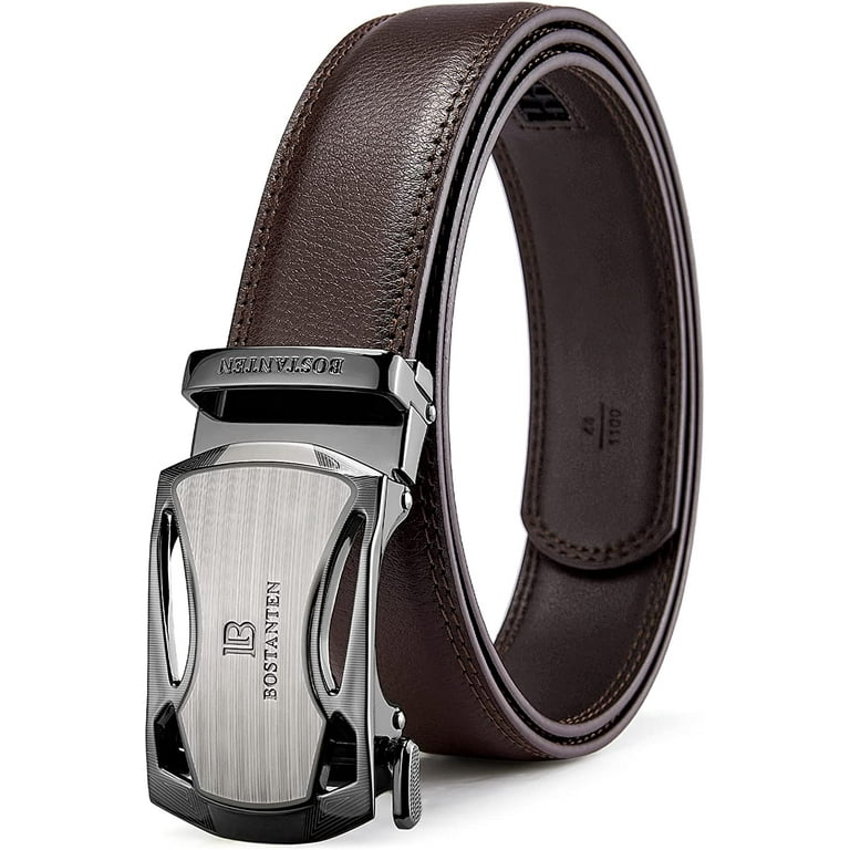 Maison Boinet Brown Leather Adjustable D-Ring Belt, Size 80 94030AS -  Jomashop