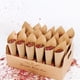thumbnail image 3 of Soporte de conos de confeti de boda, bandeja de papel Kraft de pétalos de rosa, cono de confeti, decoración de boda, 3 of 4