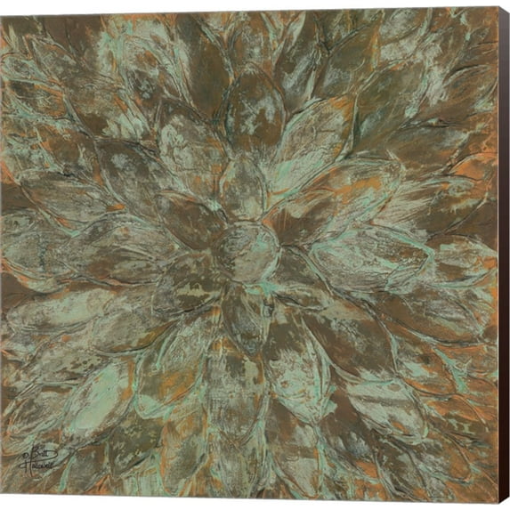 Oxidized Petals II by Britt Hallowell, Canvas Wall Art
