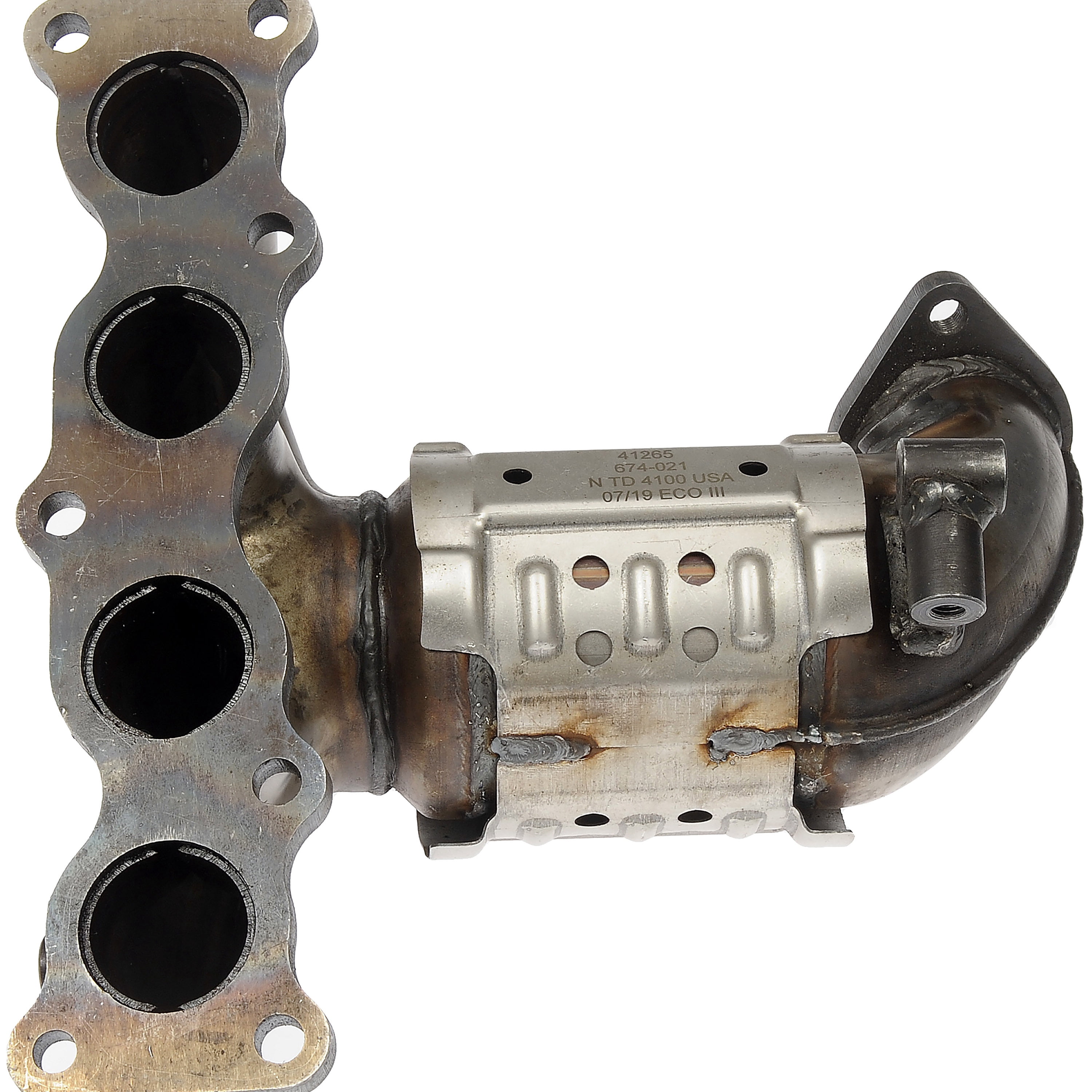Dorman 674-021 Catalytic Converter with Integrated Exhaust Manifold for Specific Hyundai / Kia Models, Natural