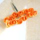 thumbnail image 4 of 12 piezas/ramo de flores artificiales de papel de 2,5 mm para bodas, coches, rosas falsas, 4 of 8