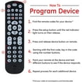 thumbnail image 2 of GE 4-Device Fully Backlit Universal Remote Control, Black, 46260, 2 of 5