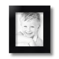 thumbnail image 2 of ArtToFrames 5" x 6" Satin Black Picture Frame, 5x6 inch Black Wood Poster Frame (WOM-1451), 2 of 8