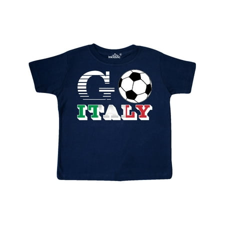 

Inktastic Go Italy- Soccer Football Gift Toddler Boy or Toddler Girl T-Shirt