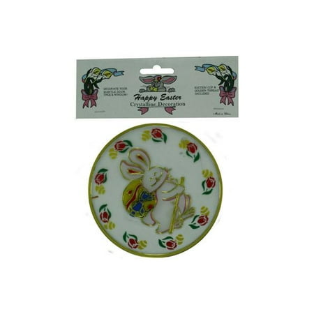 Happy Easter crystalline decoration (Available in a pack of 24)