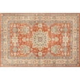 thumbnail image 1 of Ahgly Company Machine Washable Indoor Rectangle Traditional Brown Area Rugs, 7' x 10', 1 of 7