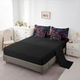 thumbnail image 5 of Homewish Geometric Plaid Twin Bedding Sets 7-Piece for Adults Boys Girls,Building Blocks Bedding Comforter Set Microfiber,Abstract Grid Checkered Breathable Sheet Sets,Super Cozy Room Decor, 5 of 8