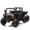 Black, variant on Ambifirner 24V 440W Kids Electric Dump Truck with 2.4G Remote, 4WD & Six-Wheel Suspension, Bluetooth Music, Upgraded Anti-Collision, for Ages 3-5