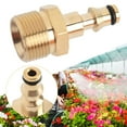 thumbnail image 2 of M22 High Pressure Washer Hose Adapter Brass Quick Connector for LAVOR AR Leach 220 Bar 3200 PSI Compatible, 2 of 6