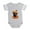 Heather Gray, variant on CafePress - PD Moreno's Halloween Black - Cute Infant Baby Football Bodysuit