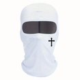 thumbnail image 4 of Masque de Nouilles Barak Lamian Imprimé Croix Est Évacuant l'Humidité et la Transpiration, Adapté pour le Cyclisme, la Randonnée et le Tourisme Rouge Taille Unique, 4 of 5