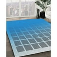 thumbnail image 2 of Ahgly Company Indoor Square Patterned Blue PAT1656X Area Rugs, 8' Square, 2 of 6