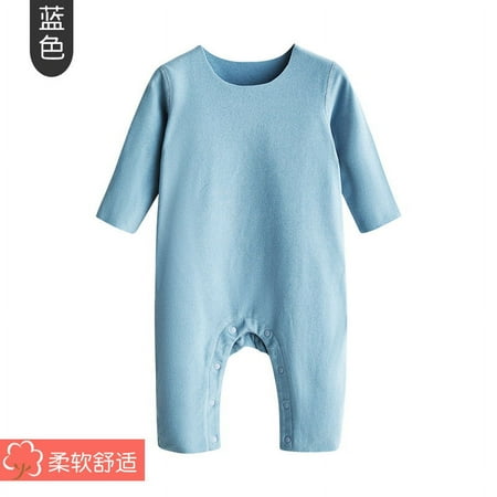 

QWZNDZGR Baby Clothes Warm In Autumn And Winter Baby Bodysuit Underwear Warm Velvet Long-Sleeved Baby Winter Clothing Bottoming Romper For 18 Months