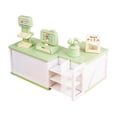 thumbnail image 1 of Casa de Muñecas en Miniatura Strade Fareast Limited Supermercado Caja Registradora Muebles Mini Escala 1:12 Verde, 1 of 8