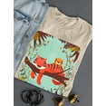 thumbnail image 3 of Image Conscious Sleeping Tiger Mom T-Shirt Womens -Jay Fleck Designs, Female Regular Fit, 3 of 4