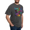 thumbnail image 4 of CafePress - Rainbow Horses T Shirt - Mens Comfort Colors Shirt, 4 of 5