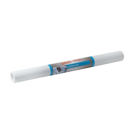Duck Brand Peel & Stick Adhesive Laminate, 20 in. x 15 ft., White