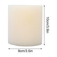 thumbnail image 2 of 5PCS Swimming Pool Filter Sponge Cartridge, Reusable Washable Hot Tub Filter Pump Foam Cartridge Sponge Foam for Swimming Pool Hot Tub Lazy Spa (Small Size, Diameter: Approx. 40cm / 15.7in), 2 of 9