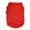 Red, variant on VANLOFE Dog Clothes Pet Dog Warm Pajamas Soft Solid Color Cat Puppy Clothes Vest Cat Vest