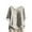 White, variant on WTOBBY Women's Floral Texture Print Cotton Linen Blouse with Half-Sleeve, Casual Round Neck Fashion Top for Fall Season, Comfortable Apparel,Beige L