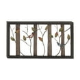 thumbnail image 6 of DecMode Black Metal Bird Wall Decor with Tree Branches and Colorful Leaves, 6 of 12