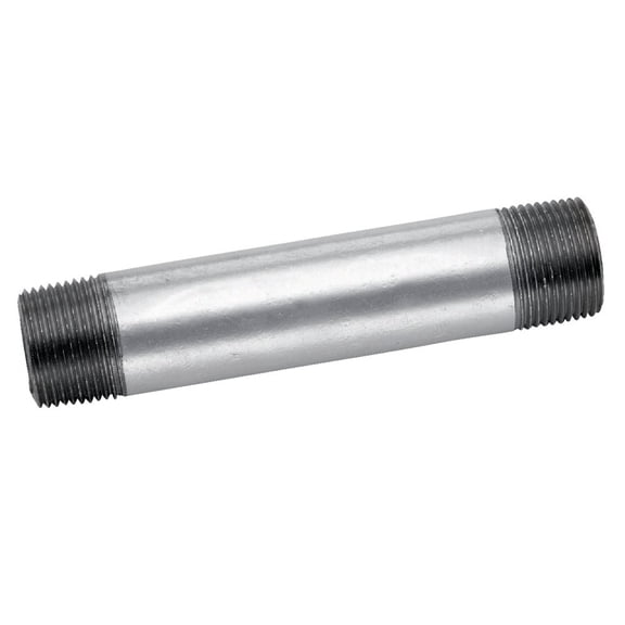 1 PK, Anvil 8700153300-Anvil 1-1/4 In. x 8 In. Welded Steel Galvanized Nipple