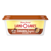 Land O Lakes Cinnamon Sugar Butter Spread, 6.5 oz Tub