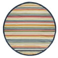 thumbnail image 2 of Calla 6927 Ivory/Multi Stripes Area Rug, Size - 33" x 411", 2 of 2