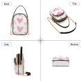 thumbnail image 3 of FORMRS Crossbody Bag for Women Quilted Travel Shoulder Cell Phone Purse with Chain Strap Handbag, Hand Drawn Hearts, 3 of 7