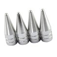 thumbnail image 1 of De Aluminio forma forma forma Neumática De Camión Coche De De Válvula De Vástago De Casquillos De 4 Pedazos Plata DYNWAVEMX Tapón del vástago de la válvula de aire del neumático Spike, 1 of 8