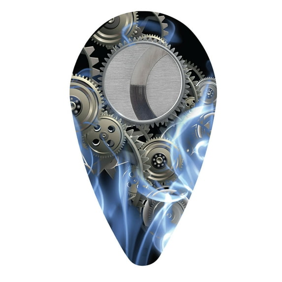 Xikar Xi2 Smoke Turning The Gears Cigar Cutter Straight Cut, Limited Edition Cuts 54 to 60 Ring Gauge Cigars
