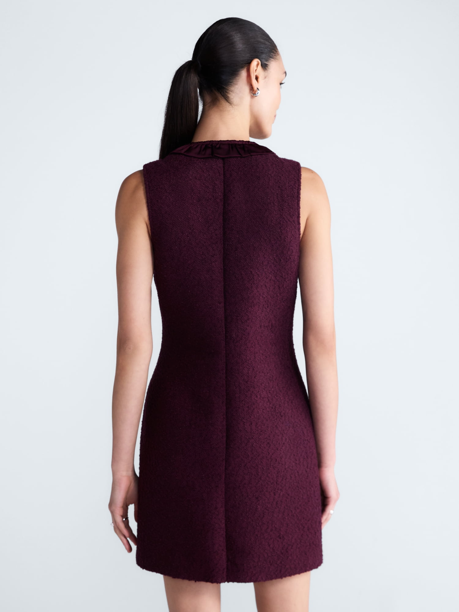 Free Assembly Women's and Women's Plus Sleeveless Button Front Combo Shift Dress, Sizes XS-4X