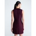 thumbnail image 4 of Free Assembly Women's and Women's Plus Sleeveless Button Front Combo Shift Dress, Sizes XS-4X, 4 of 6