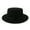 Black, variant on Hat Womens Wide Brim Wool Felt Flat Top Fedora Hat Party Church Trilby Hats Cap Winter Fall Hats for Women Clearance