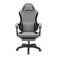 thumbnail image 5 of Fogcroll Gaming Chair Office Chair with Footrest and Massage Lumbar Support,Height Adjustable with 360°swivel and Headrest for Office or Bedroom 300lbs, 5 of 13