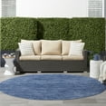 thumbnail image 3 of Nourison Nourison Essentials Indoor/Outdoor Navy Blue 8' x ROUND Area Rug, (8 Round), 3 of 11