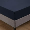 thumbnail image 4 of Sweet Home Collection 1500 Supreme Fitted Sheet Twin Navy, 4 of 5