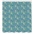 thumbnail image 3 of Ambesonne Under the Sea Shower Curtain, Summer Beach Clam, 69"Wx75"L, Multicolor, 3 of 3