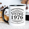 thumbnail image 6 of 50th Birthday Gifts for Men Women - 50th Birthday Decorations for Men - Vintage 1976 Coffee Mug - Born in 1976 Present Ideas - Turning Fifty Gift For Dad, Mom, Uncle, 6 of 6
