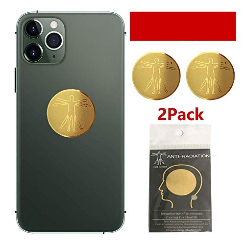 2Packs - EMF Protection Cell Phone Sticker, Radiation Blocker for Cell ...