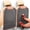 Hexy 2 pcs, variant on Owleys Luxury Kick Mat - Black Eco-Leather Back Seat Protector for Kids, Universal Fit, 1 pc