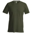 thumbnail image 1 of Kariban Mens Short Sleeve V Neck Slim Fit T-Shirt, 1 of 2