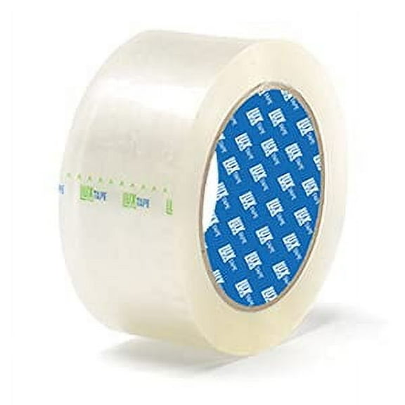 3'' x 110 yds 24 Rolls Per Case Clear LUX Packing Tape by The Boxery
