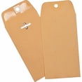 thumbnail image 2 of Business Source Hvy-duty Clasp Envelopes 3-3/8"x6" 100/BX Brown Kraft 36669, 2 of 2