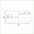 thumbnail image 2 of Dressers | Modern 6-Drawer Double Dresser, 60.4” Wide | White Particle Board, 2 of 8